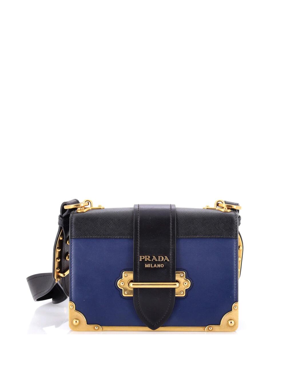 Prada Cahier Crossbody Bag Leather And #374506P13B